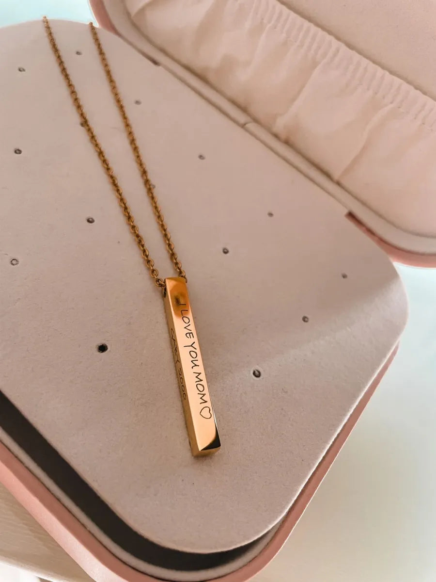 Vertical Bar Necklace